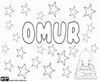 Omur Ömür, prénom masculin d’origine turque, sa signification est la vie, est aussi un patronyme