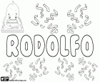 Rodolfo, nom pour garçon en espagnol, portugais et italien, nom d’origine germanique, dérivé de Hrodulf, latinisé en Rodolphus