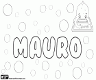 Mauro, nom pour garçon en espagnol, portugais et italien, dérivé du nom latin Maurus
