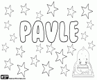 Pavle, nom du garçon dans plusieurs langues, nom correspondant à Paul en serbe, macédonien, croate et géorgien