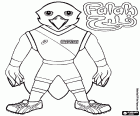 Le faucon Falah est la mascotte des Championnats du monde d'athlétisme de Doha 2019