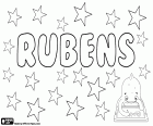 Rubens, nom masculin en portugais, variante de Rúben et Rubem