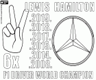 Lewis Hamilton a remporté son sixième titre de champion du monde de Formule 1 en 2019. Il s'agit du cinquième championnat du monde avec l'équipe Mercedes, le troisième consécutif depuis 2017. Il avait déjà remporté son premier titre mondial en 2008