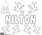 Nilton, nom masculin au Brésil, est également un nom de famille. Son origine est une variante du nom de famille anglais Newton