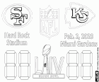 Le 2 février 2020, le Super Bowl se jouera entre les deux champions de conférence, NFC et AFC, les 49ers de San Francisco et les Chiefs de Kansas City, respectivement. Le grand match sera joué au Hard Rock Stadium de Miami Gardens en Floride