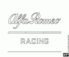 Logo d’une équipe de Formule 1, Alfa Romeo Racing