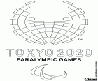Le logo des Jeux paralympiques de Tokyo 2020. Les compétitions paralympiques auront lieu du 24 août au 5 septembre 2021 en raison de la pandémie de coronavirus Covid-19