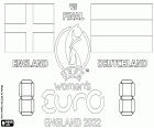 La finale de l’Euro féminin de l’UEFA entre les équipes nationales d’Angleterre et d’Allemagne au stade de Wembley, à Londres, le 31 juillet 2022
