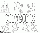 Maciek, nom du garçon en polonais, diminutif de Maciej