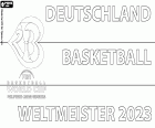 L’équipe masculine allemande de basketball est le nouveau champion du monde FIBA 2023. L’Allemagne a battu la Serbie en finale 83-77. Dennis Schröder ont été le MVP du tournoi et Franz Wagner a été élu MVP de la finale
