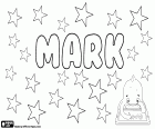 Mark, nom de garçon utilisé dans plusieurs langues, telles que l’anglais, le néerlandais, le danois, le norvégien, le suédois et le hongrois, est également la translittération du même nom en russe et en biélorusse. Mark tire ses origines du nom romain Marcus qui vient du dieu romain de la guerre Mars