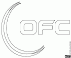 Logo de l'OFC, Confédération Océanienne de Football, Oceania Football Confederation, en anglais. L'OFC est la confédération des associations nationales de football d'Océanie. Son siège est à Auckland, en Nouvelle-Zélande.