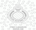 Coloriage Club Bruges, champion 2025-2026