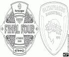 Coloriage Olympiacos BC, Euroleague 2026