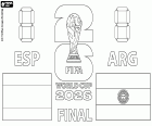 Coloriage Finale de la Coupe du Monde FIFA 2026