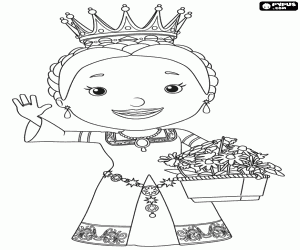 Coloriage La Reine Martha