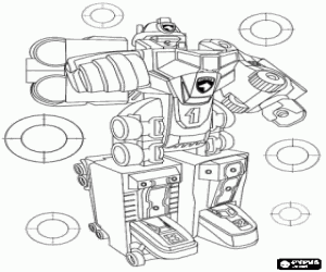 Coloriage Robot intelligent de Transformers