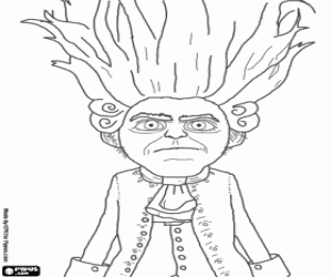Coloriage Rumpelstiltskin, personnage de Shrek