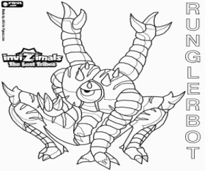 Coloriage Runglerbot, Invizimals The Lost Tribes