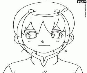 Coloriage Shuu de Inazuma Eleven Go