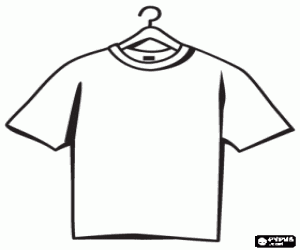 Coloriage Tee-shirt pour décorer
