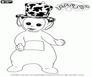 Coloriage Teletubbies Dipsy