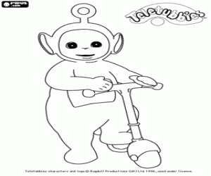 Coloriage Telétubbies Po