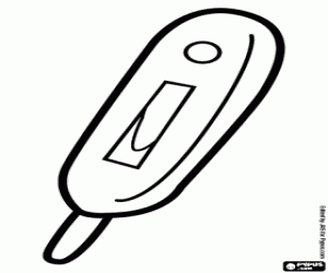 Coloriage Thermomètre numérique