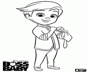 Coloriage Tim Templeton, le frère aîné