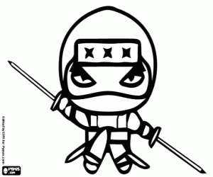 Coloriage Tobe, un personnage de Pucca