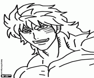Coloriage Toriko, personnage de manga anime