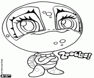 Coloriage Tortue, Zooble de Petagonia