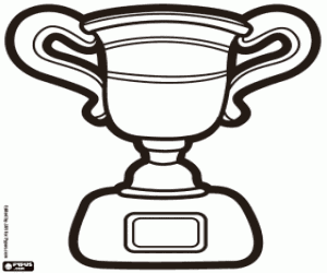 Coloriage Trophée