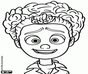 Coloriage Tulip est une jeune fille très active