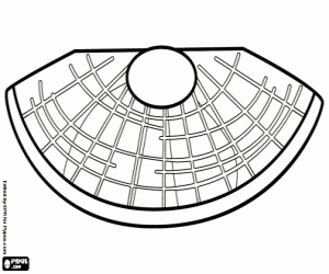 Coloriage Un collier en or de l'Egypte ancienne