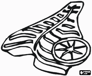 Coloriage Un filet de poisson au citron