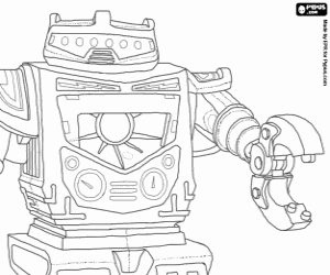 Coloriage Un jouet robot Sparks