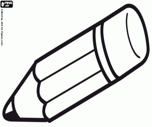 Coloriage Un petit crayon