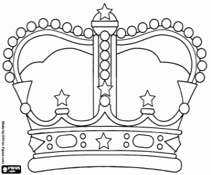 Coloriage Une couronne pour les mères