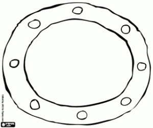 Coloriage Une fenêtre d'un sous-marin
