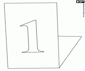 Coloriage Une idée de l'investigation