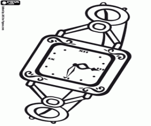 Coloriage Une montre, un bijou