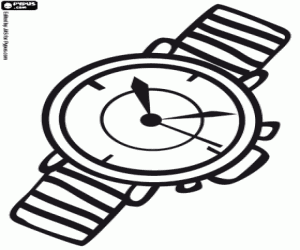 Coloriage Une montre