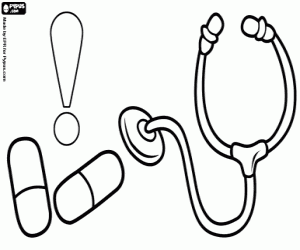 Coloriage Utilisation prudente des antibiotiques