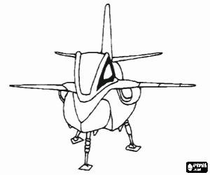Coloriage Véhicule spatial