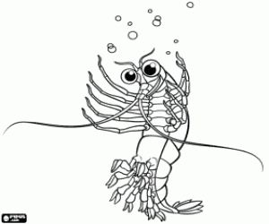 Coloriage Will le krill, Happy Feet 2