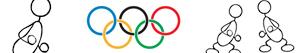 Coloriages Mascottes olympiques à colorier