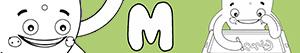 Coloriages Prénoms de Garçon avec M à colorier