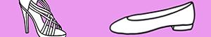 Coloriages Chaussures pour femme à colorier
